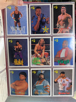 WF Wrestling Card Collector’s Album WITH Cards (Vintage WWF, TitanSports) - Bitz & Buttons