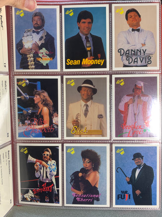 WF Wrestling Card Collector’s Album WITH Cards (Vintage WWF, TitanSports) - Bitz & Buttons