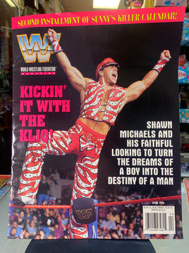 Kickin’ It With The Kliq! April 1996 Magazine (WWF Magazine, WWE WWF