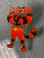 Incineroar-Anstecknadel 2017 (Offizielle Pokémon-Anstecknadeln)