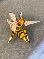 Mega-Beedrill-Anstecknadel 2016 (Offizielle Pokémon-Anstecknadeln)