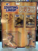 Starting Lineup Baseball Greats Stan Musial & Bob Gibson Signed(Vintage Kenner, MLB)**JSA Signature Authentication**