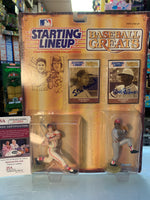 Starting Lineup Baseball Greats Stan Musial & Bob Gibson Signed(Vintage Kenner, MLB)**JSA Signature Authentication**