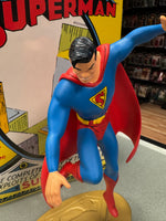 Superman Cover to Cover Statue (DC Comics, DC Direct) Open BOx