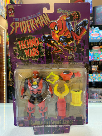 Radioactive Spider Armor (Vintage Mavel Spiderman Techno-Wars,Toybiz) SEALED - Bitz & Buttons
