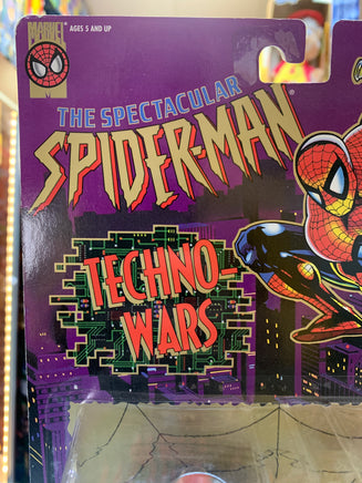 Radioactive Spider Armor (Vintage Mavel Spiderman Techno-Wars,Toybiz) SEALED - Bitz & Buttons