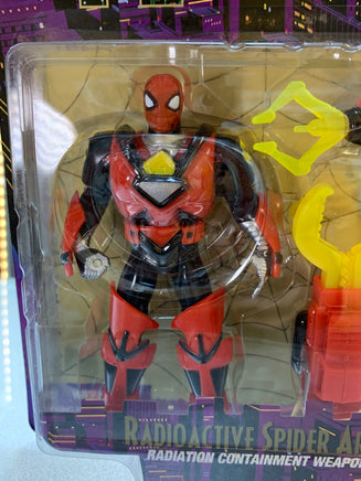 Radioactive Spider Armor (Vintage Mavel Spiderman Techno-Wars,Toybiz) SEALED - Bitz & Buttons
