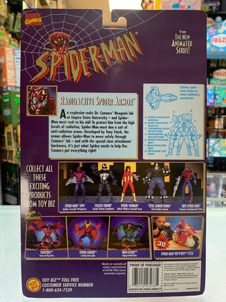 Radioactive Spider Armor (Vintage Mavel Spiderman Techno-Wars,Toybiz) SEALED - Bitz & Buttons
