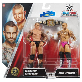 CM Punk vs Randy Orton (WWE Main Event, Mattel)