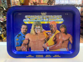 Hulk Hogan, Texas Tornado, Ultimate Warrior & Big Bossman Dinner Tray (WWF Superstars)