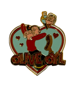 Olive Oil Loves Popeye Heart Pin (Universal Stuido, Pin Traders)