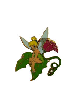 Tinker Bell on Leaf Pin (Walt Disney World, Pin Traders)