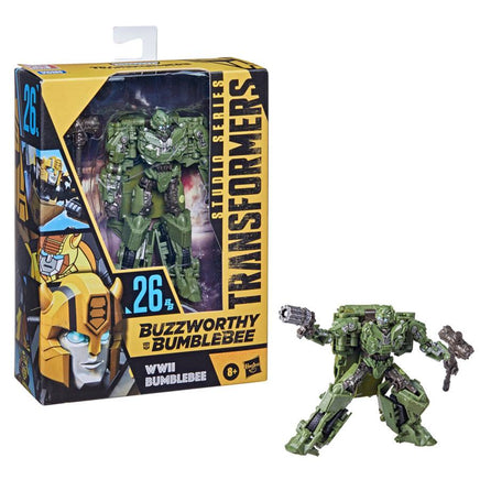 Studio Series Buzzworthy WWII Bumblebee (Transformers Deluxe Class, Hasbro) - Bitz & Buttons