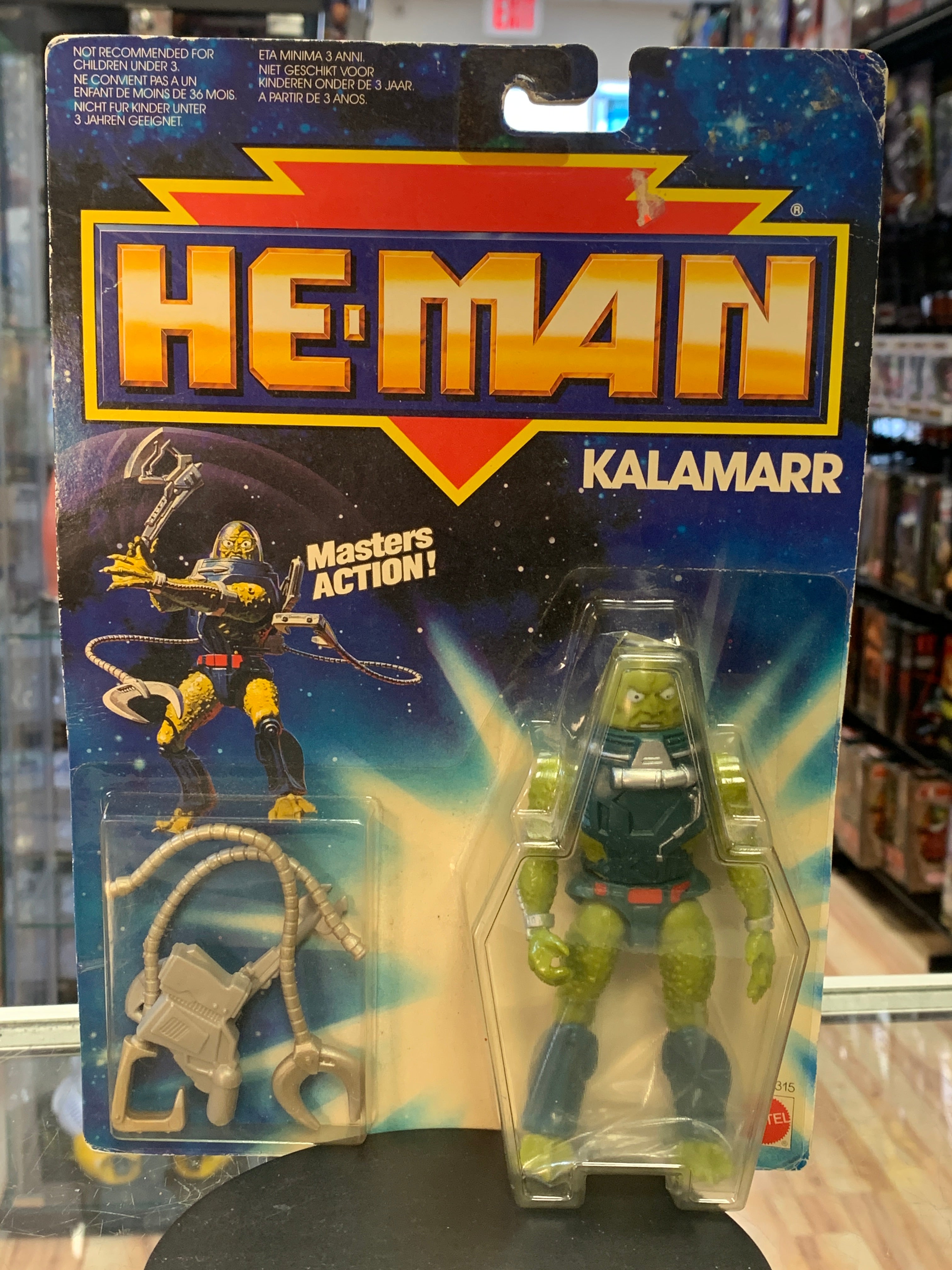 Kalamarr (New Adventures He-man MOTU, Mattel) Sealed| Bitz & Buttons