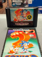 Sonic the Hedgehog 2 with Manual (Sega Genesis, Vintage Video Games)