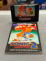 Sonic the Hedgehog 2 with Manual (Sega Genesis, Vintage Video Games)