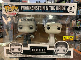 Frankenstein und die Braut, 2er-Pack, exklusives Hot Topic (Funko Pop!, Universal Monsters)