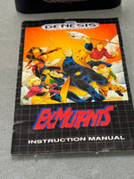 Ex Mutants with Manual (Sega Genesis, Vintage Video Games)