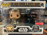 Obi-Wan Kenobi & Darth Vader 2Pack (Funko Pop!, Star Wars)