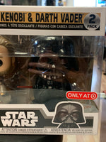 Obi-Wan Kenobi & Darth Vader 2Pack (Funko Pop!, Star Wars)