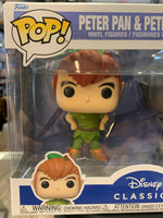 Peter Pan & Shadow 2Pack Hot Topic Exclusive (Funko Pop!, Disney Classics)