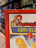 Cheese Burger Happy Meal  (Vintage McDonald’s, Shelcore) sealed