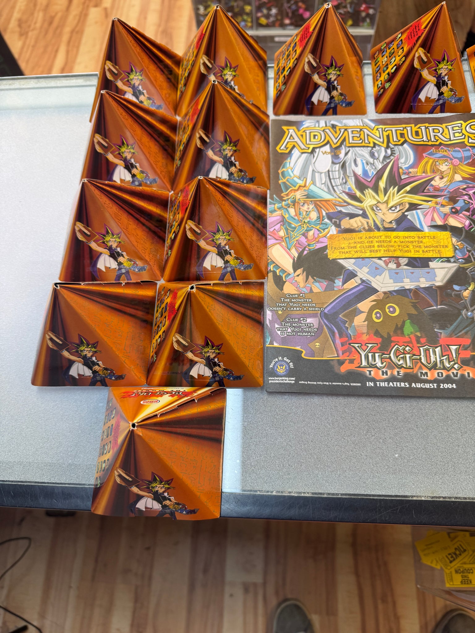 Yugioh Monster Complete set of 20 with Book (Burger King, Yu Gi Oh)| Bitz & Buttons