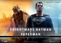 Knightmare Batman & Black Suit Superman TMS038 1/6 Scale (DC Comics, Hot Toys)