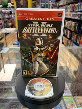 Star Wars Battlefront II Greatest Hits (Sony Playstation PSP, Video Games) **TESTED**