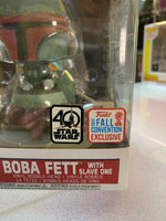 Boba Fett W Slave One #213 2017 Fall Con  (Funko Pop! Star Wars)