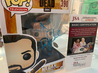 Jeffrey Dean Morgan Signed Negan (Funko Pop, Walking Dead) **JSA Authenticated*