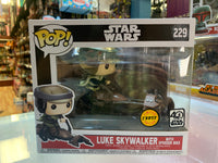 Luke Skywalker with Speeder bike #229 CHASE(Funko Pop! Star Wars)