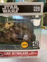 Luke Skywalker with Speeder bike #229 CHASE(Funko Pop! Star Wars)