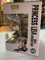 Princess Leia with Speeder bike #228 (Funko Pop! Star Wars)