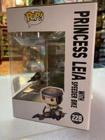 Princess Leia with Speeder bike #228 (Funko Pop! Star Wars)