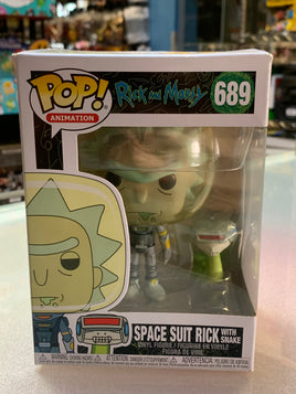 Space Suit Rick With Snake #689 (Funko Pop!, Rick and Morty)