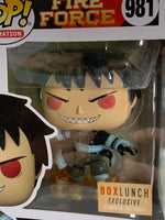 Shinra with Fire #981 BoxLunch (Fire Force, Funko Pop!)