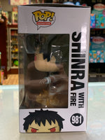 Shinra with Fire #981 BoxLunch (Fire Force, Funko Pop!)