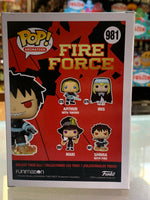 Shinra with Fire #981 BoxLunch (Fire Force, Funko Pop!)