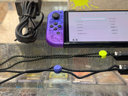 Splatoon OLED Switch Console  (Nintendo, Video Games) **TESTED** - Bitz & Buttons
