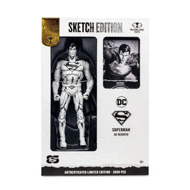 Superman Sketch Edition (DC Multiverse, McFarlane) SDCC Exclusive