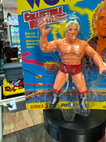 Red Trunks Ric Flair Figure (Vintage WCW Wrestling, OSFT) Sealed