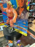 Red Trunks Ric Flair Figure (Vintage WCW Wrestling, OSFT) Sealed