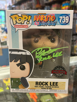 Rock lee signed by Brian Donovan (Funko,Naruto) *JSA*