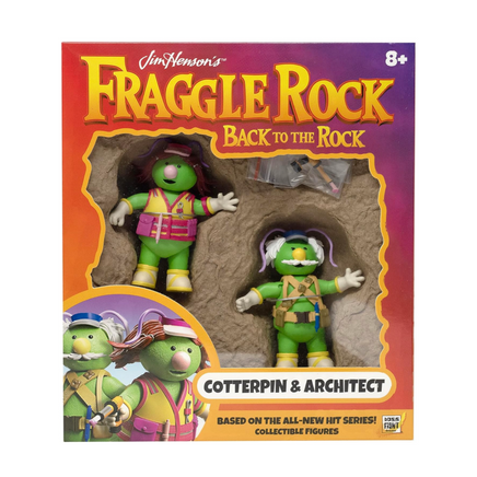 Architect & Cotterpin Doozer (Fraggle Rock, Boss Fight Studio) - Bitz & Buttons