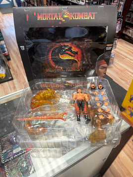 Liu Kang with Fire Dragon (Mortal Kombat, Storm Collectibles) Open Box Complete