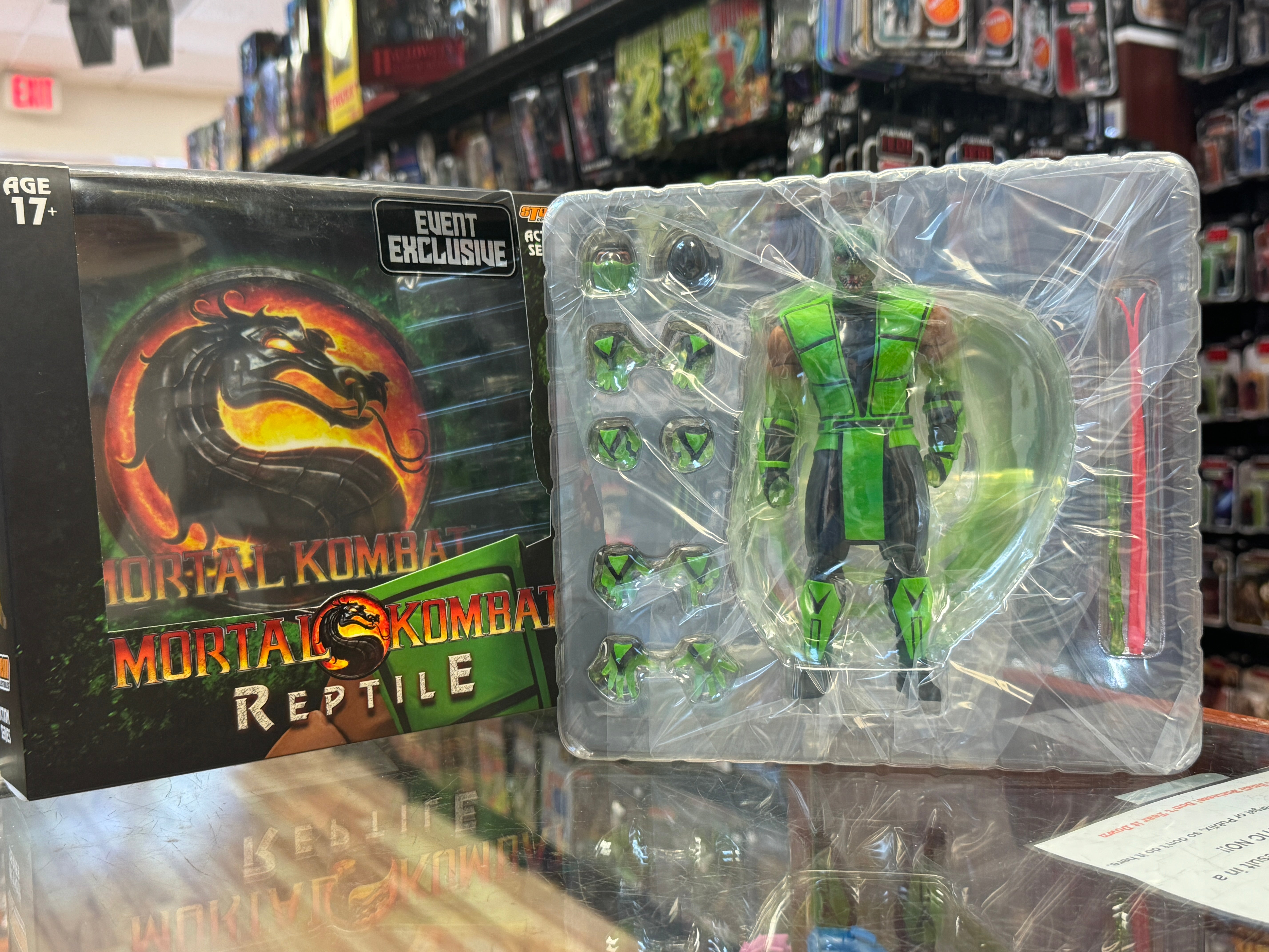 ストームコレクティブルズ　モータルコンバット Reptile Storm Collectibles Mortal Kombat Reptile 1:12 Action Figure
