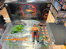 Liu Kang with Green Dragon (Mortal Kombat, Storm Collectibles) Open Box Complete