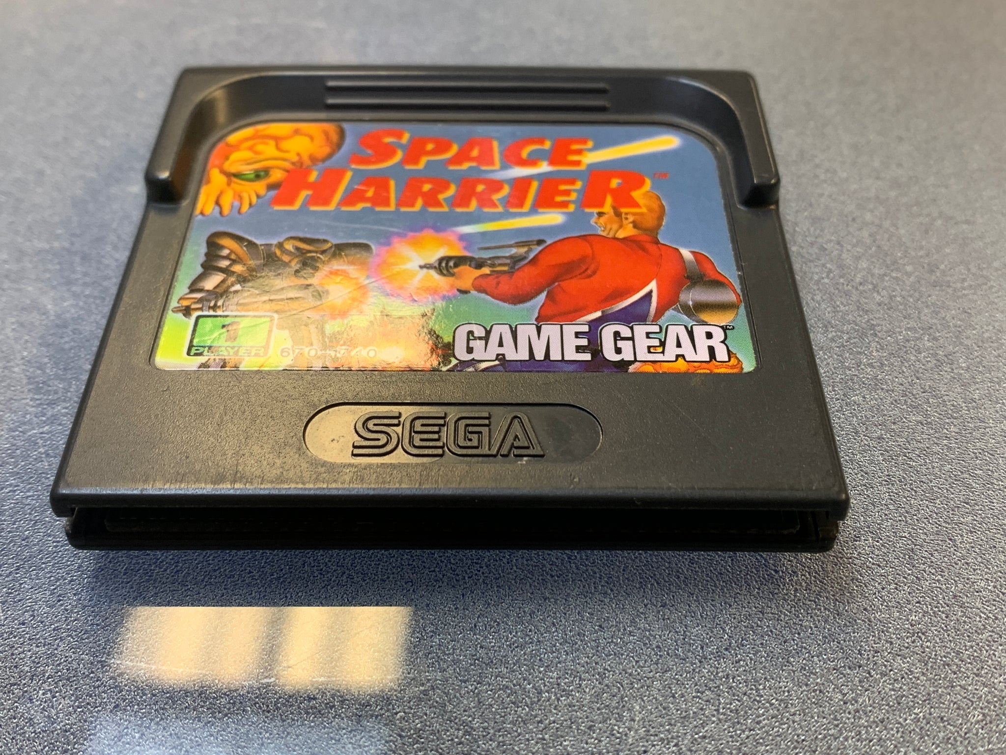 Space Harrier Sega Game Gear Modul mit Hülle Space Harrier Sega Game Gear Modul mit Hülle