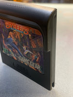 Streets Of Rage (SEGA Game Gear, Video Game) Tested Working